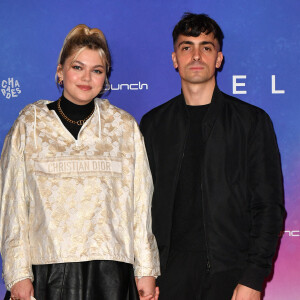 Louane et son compagnon Florian Rossi - Avant Première de "Belle" film animé japonais au Grand Rex à Paris © Veeren / Bestimage 