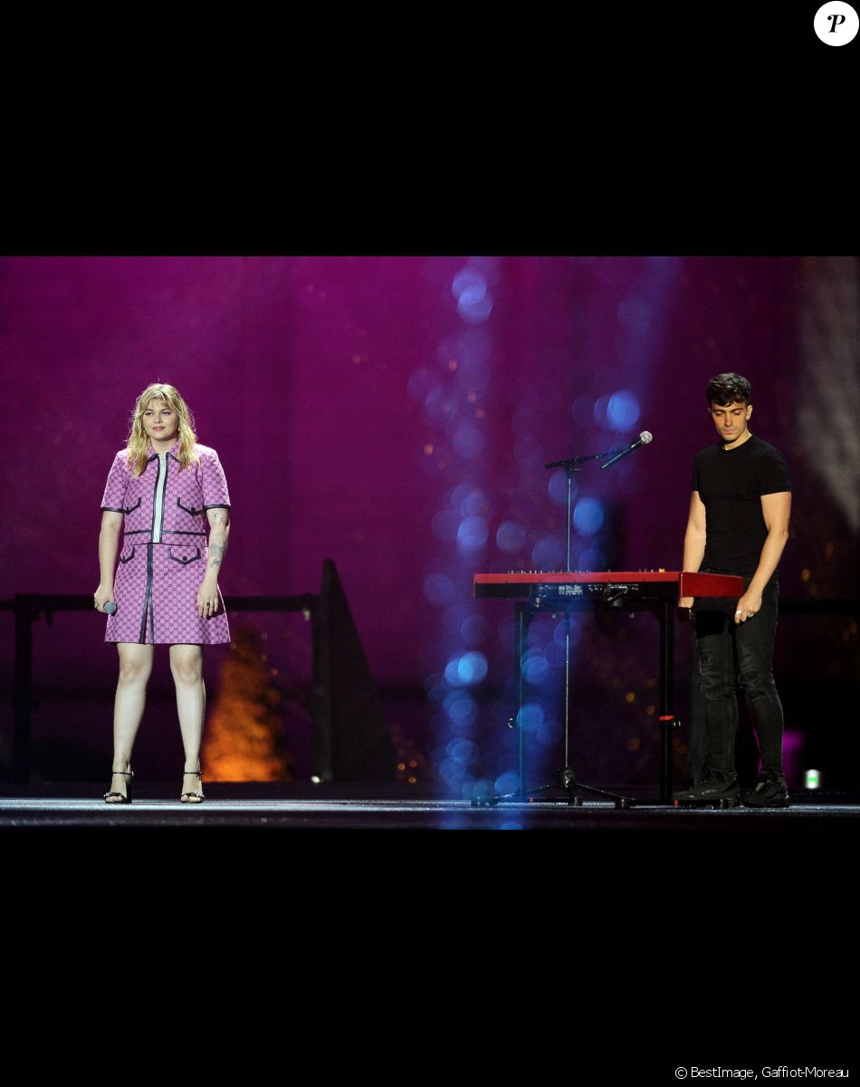 Exclusif - Louane Emera et Florian Rossi - Enregistrement de la 2ème partie de l'émission "La chanson challenge" au Château de Chambord, qui sera diffusée le 26 juin sur TF1 © Gaffiot-Moreau / Bestimage