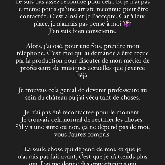 Lucie Bernardoni, ancienne candidate de la "Star Academy"