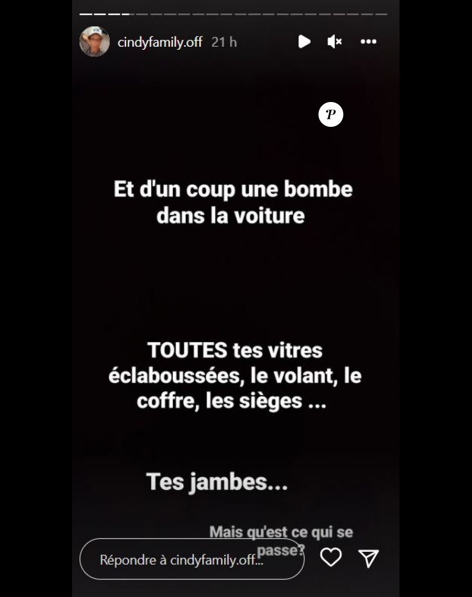 Cindy Reymond de "Familles nombreuses" dévoile ses mésaventures sur Instagram, le 12 mai 2022