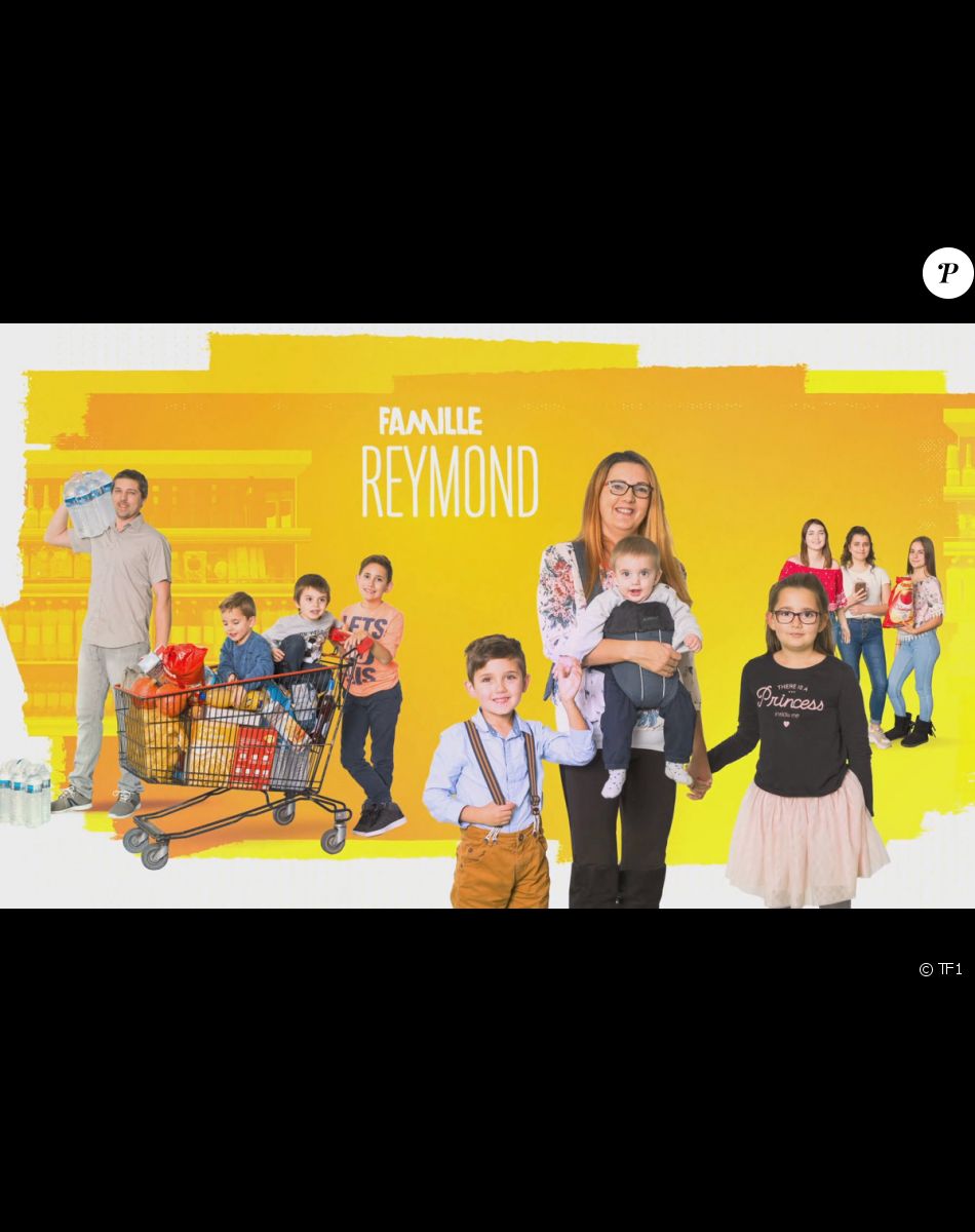 La famille Reymond dans "Familles nombreuses, la vie en XXL" sur TF1.