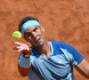 Rafael Nadal lors du tournoi de tennis de Rome.