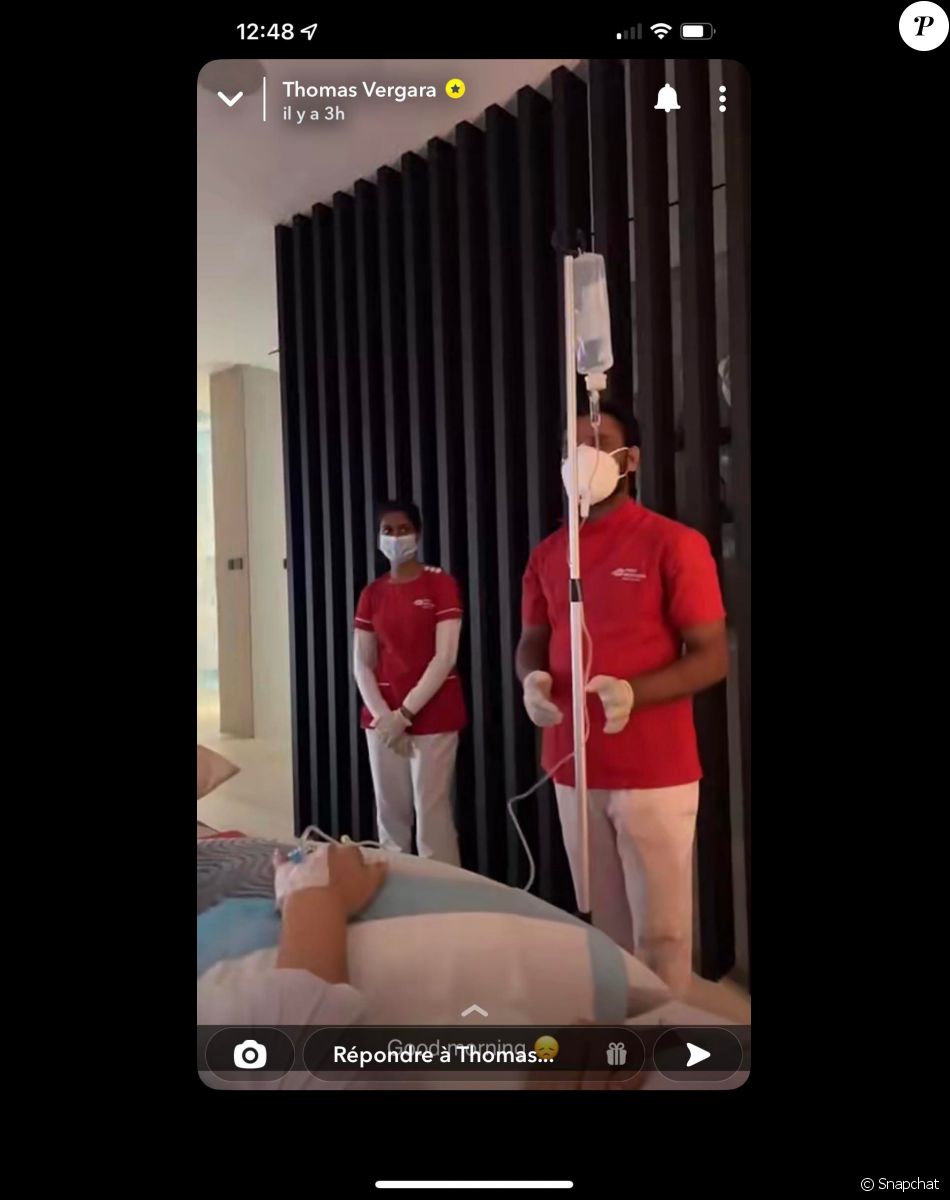 Nabilla alitée ? Thomas dévoile de nouvelles images sur Snapchat le 14 mai 2022
