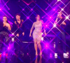Amel Bent avec ses Talents interprète Kiss de Prince lors des demi-finales de The Voice sur TF1 ce 14 mai 2022