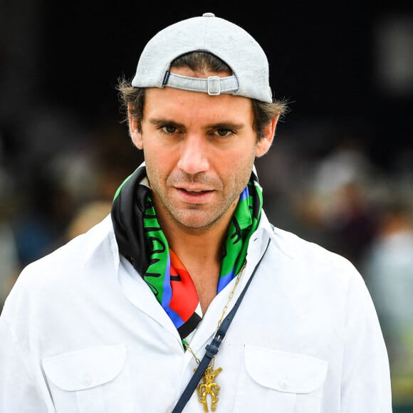 Mika (Michael Holbrook Penniman Jr) - Les personnalités assistent au Longines Paris Eiffel Jumping au Champ de Mars, le 26 juin 2021.