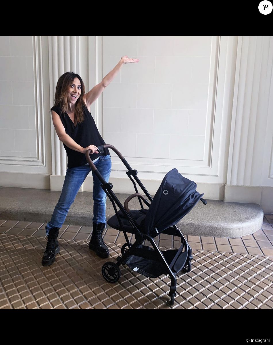 Fabienne Carat, maman comblée de sa petite Céleste.