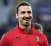 Zlatan Ibrahimovic - Le Milan AC bat l'Hellas Vérone lors du match de série A, à Vérone.