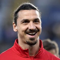 Zlatan Ibrahimovic - Le Milan AC bat l'Hellas Vérone lors du match de série A, à Vérone.