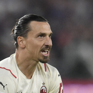 Zlatan Ibrahimovic - Serie A - As Rome vs Milan AC à Rome le 31 octobre 2021. © Antonietta Baldassarre/Panoramic/Bestimage