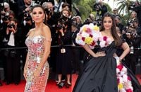 Cannes 2022 : Aishwarya Rai sublime entre volume et fleurs, Eva Longoria, beauté décolletée