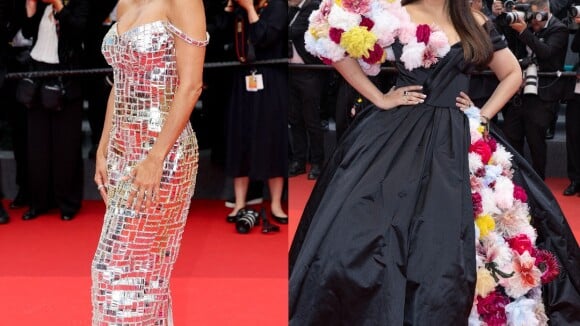 Cannes 2022 : Aishwarya Rai sublime entre volume et fleurs, Eva Longoria, beauté décolletée