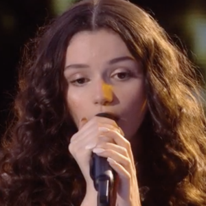 Nour (équipe de Florent Pagny) lors de la finale de "The Voice" - Émission du 21 mai 2022, TF1