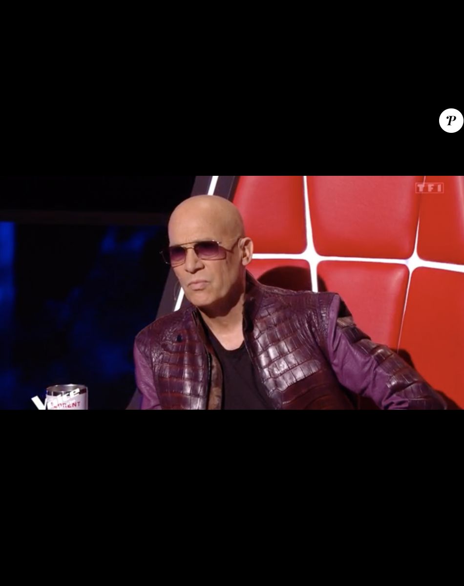 Florent Pagny lors de la finale de "The Voice" - Émission du 21 mai 2022, TF1