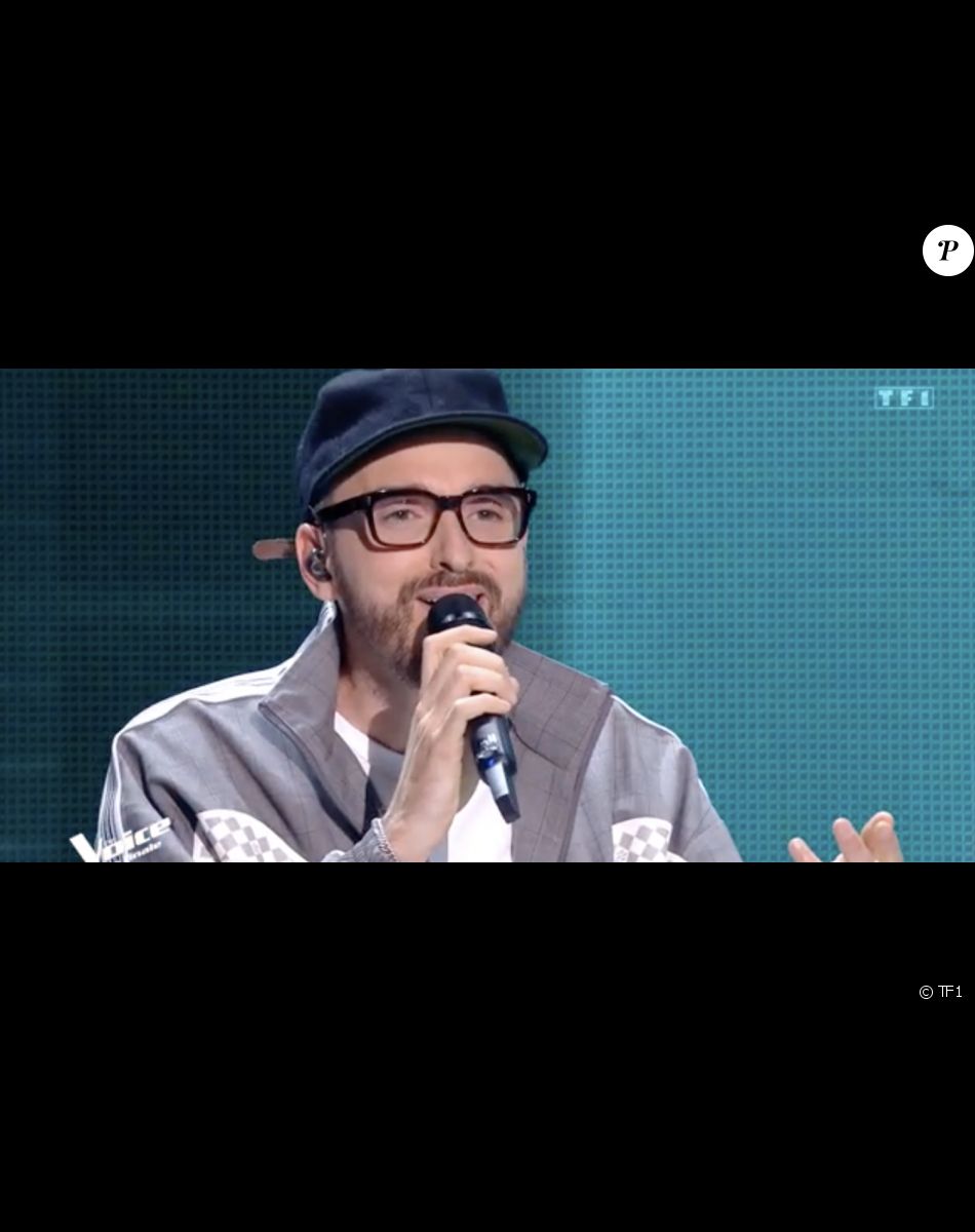 Caroline (équipe de Marc Lavoine) chante avec Christophe Willem lors de la finale de "The Voice" - Émission du 21 mai 2022, TF1