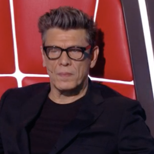 Marc Lavoine lors de la finale de "The Voice" - Émission du 21 mai 2022, TF1