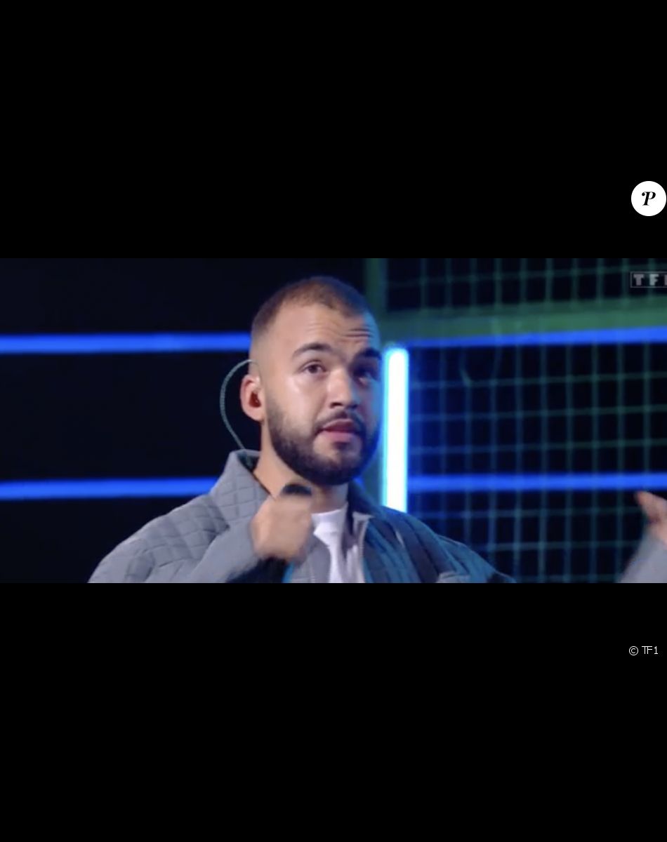 Loris (équipe de Nolwenn Leroy) chante avec Bigflo et Oli lors de la finale de "The Voice" - Émission du 21 mai 2022, TF1