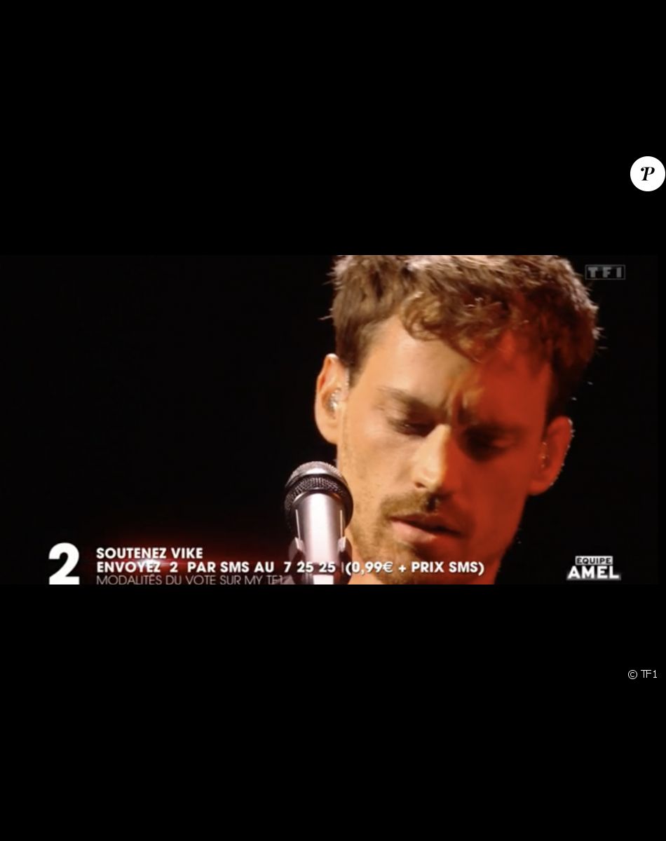 Vike (équipe d'Amel Bent) lors de la finale de "The Voice" - Émission du 21 mai 2022, TF1