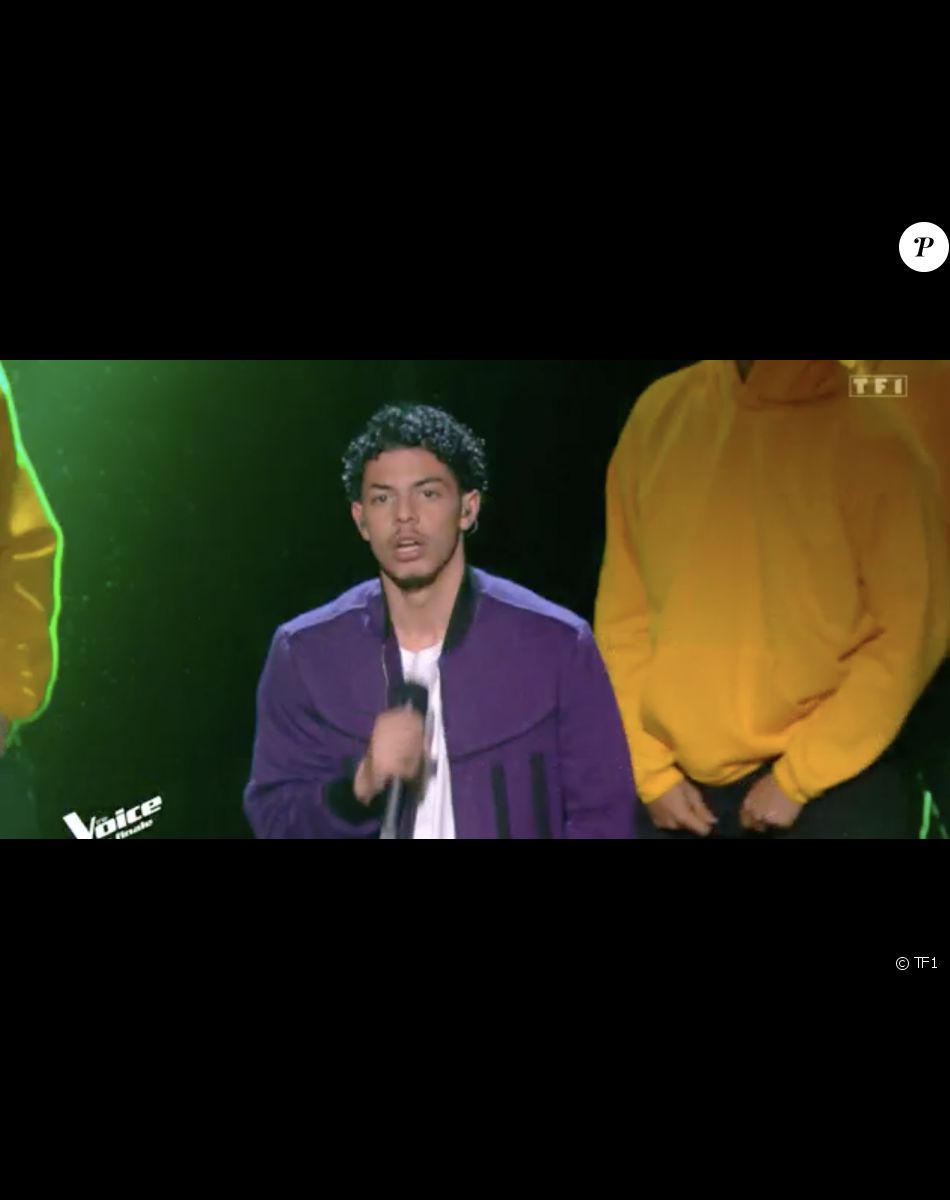 Loris (équipe de Nolwenn Leroy) lors de la finale de "The Voice" - Émission du 21 mai 2022, TF1