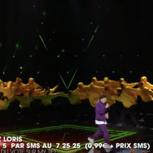 Loris (équipe de Nolwenn Leroy) lors de la finale de "The Voice" - Émission du 21 mai 2022, TF1