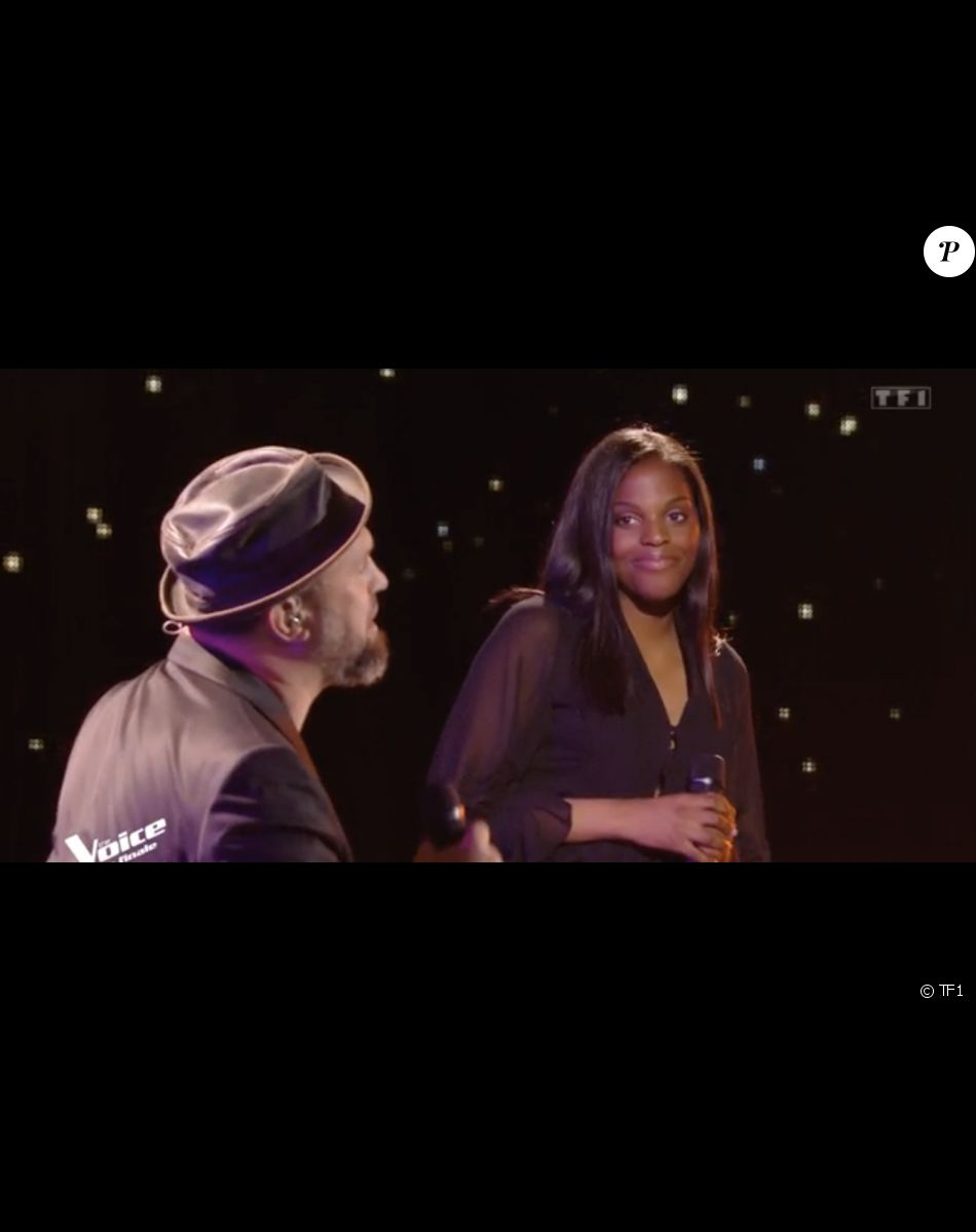 Mister Mat (équipe de Vianney) chante avec Mentissa lors de la finale de "The Voice" - Émission du 21 mai 2022, TF1