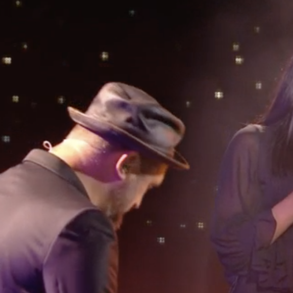 Mister Mat (équipe de Vianney) chante avec Mentissa lors de la finale de "The Voice" - Émission du 21 mai 2022, TF1