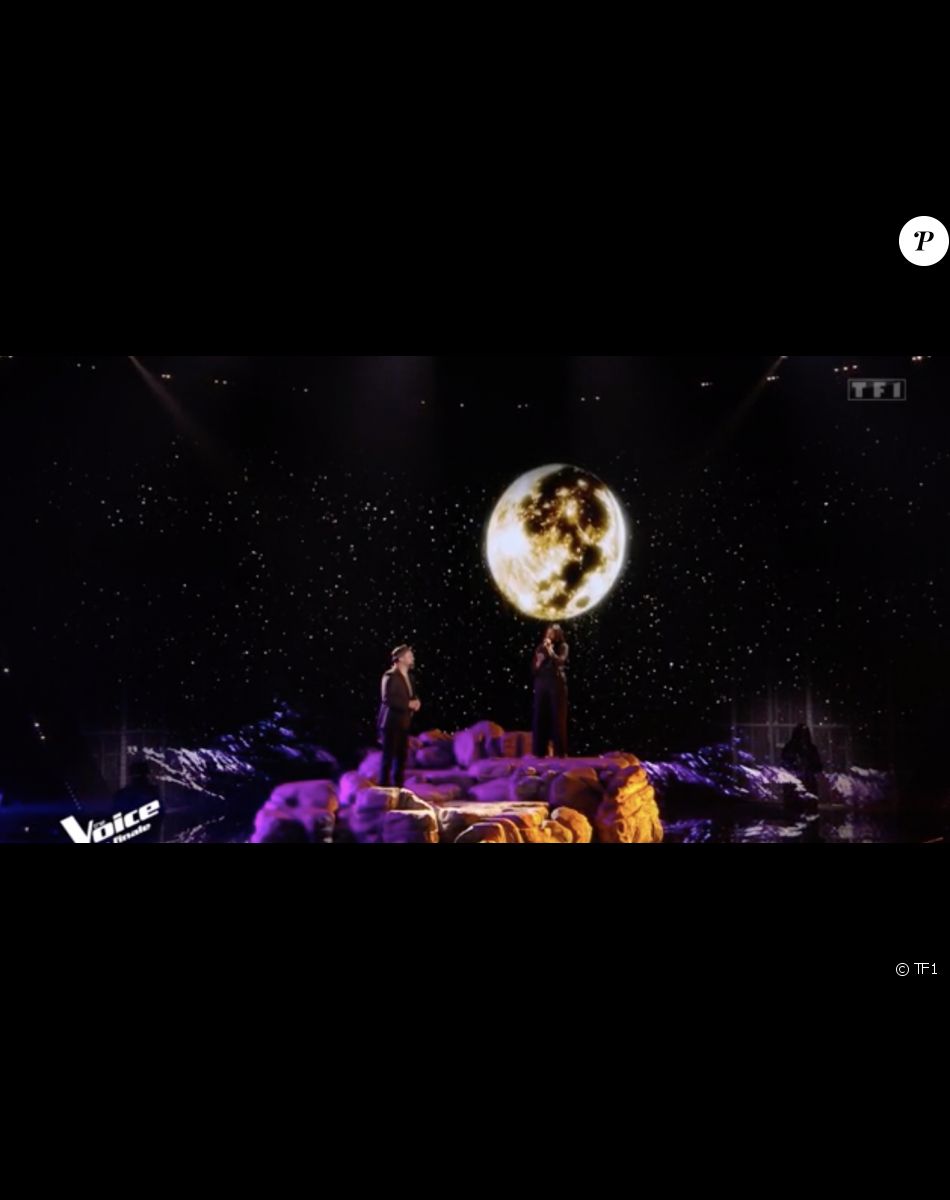 Mister Mat (équipe de Vianney) chante avec Mentissa lors de la finale de "The Voice" - Émission du 21 mai 2022, TF1