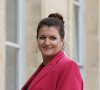 Marlène Schiappa, ministre déléguée auprès du ministre de l'Intérieur, chargée de la Citoyenneté à la sortie du conseil des ministres, au palais de l'Elysée, à Paris, France, le 28 avril 2022. © Stéphane Lemouton/Bestimage