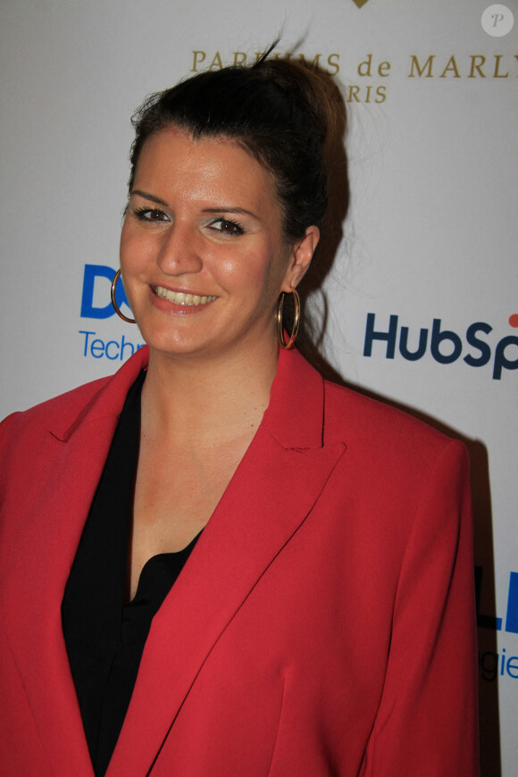 Exclusif - Marlène Schiappa, ministre déléguée chargée de la citoyenneté lors de la soirée de remise de prix "40 femmes Forbes" au Fouquet's à Paris le 17 mars 2022 © Philippe Baldini / Bestimage