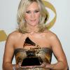 Carrie Underwood a reçu un prix lors des Grammy Awards le 31 janvier 2010