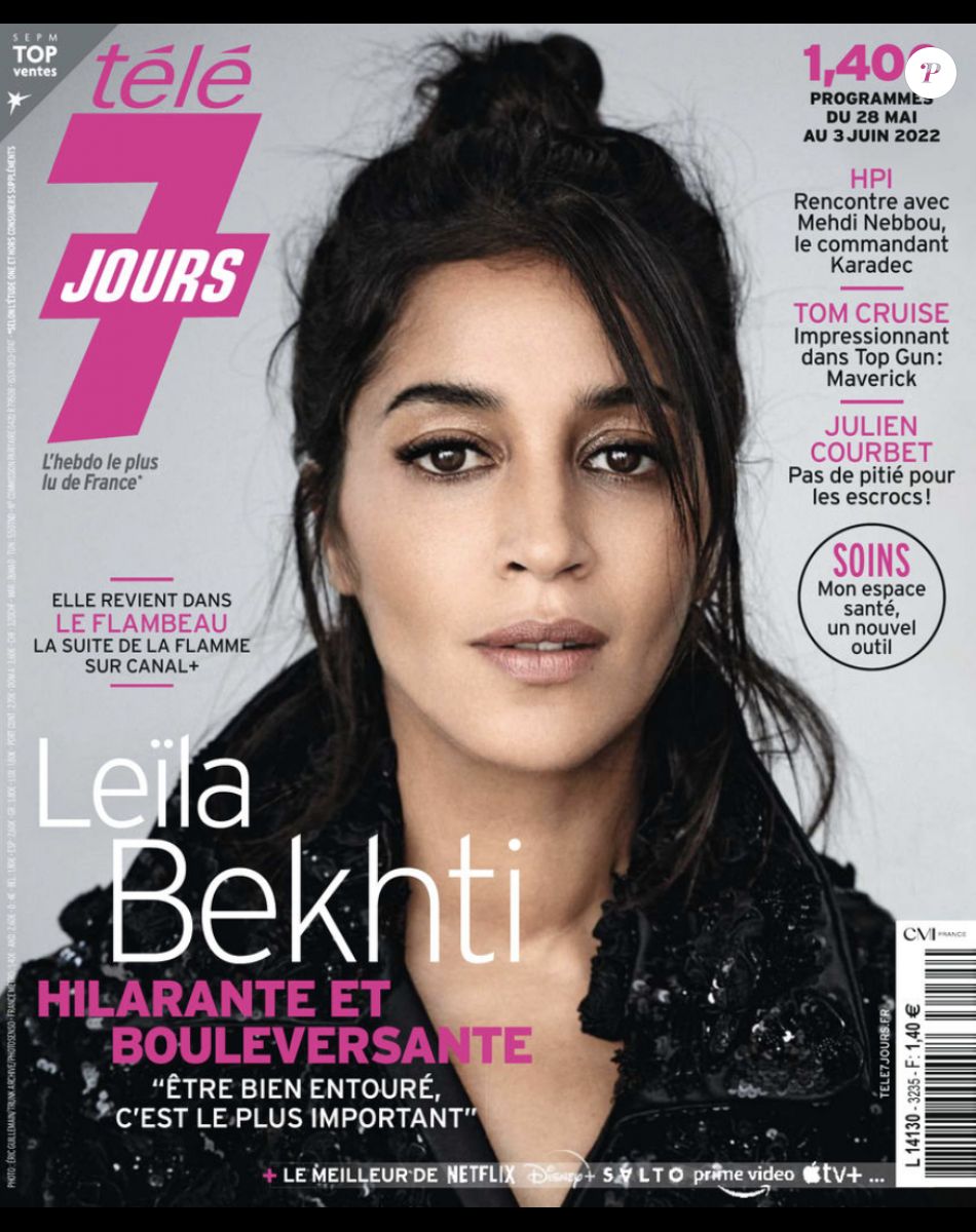 Couverture du nouveau numéro de "Télé 7 jours", paru le 23 mai 2022