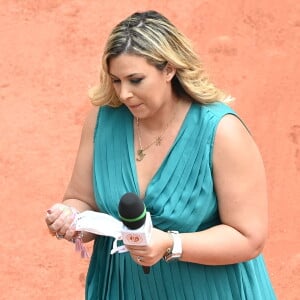 Marion Bartoli aux Internationaux de France à Roland Garros, à Paris, France, le 3 juin 2021. © Chryslene Caillaud/Panoramic/Bestimage