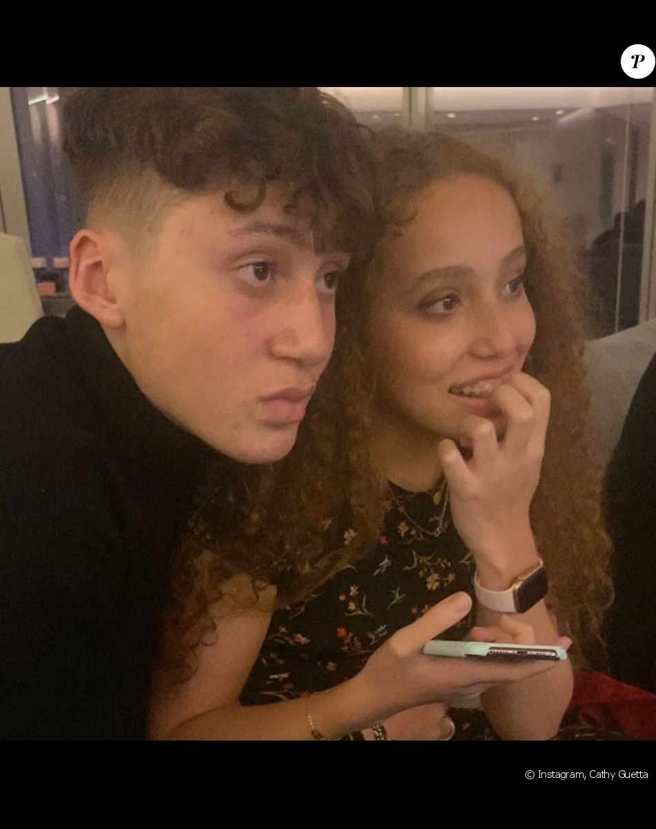 Angie et Tim Elvis, les enfants de Cathy et David Guetta. Instagram. Le 9 mai 2021.