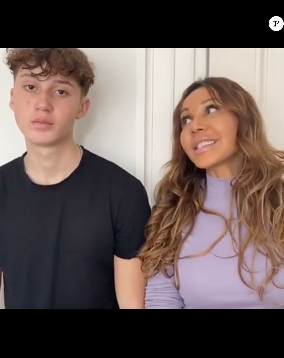 Cathy Guetta et son fils Elvis sur Instagram.