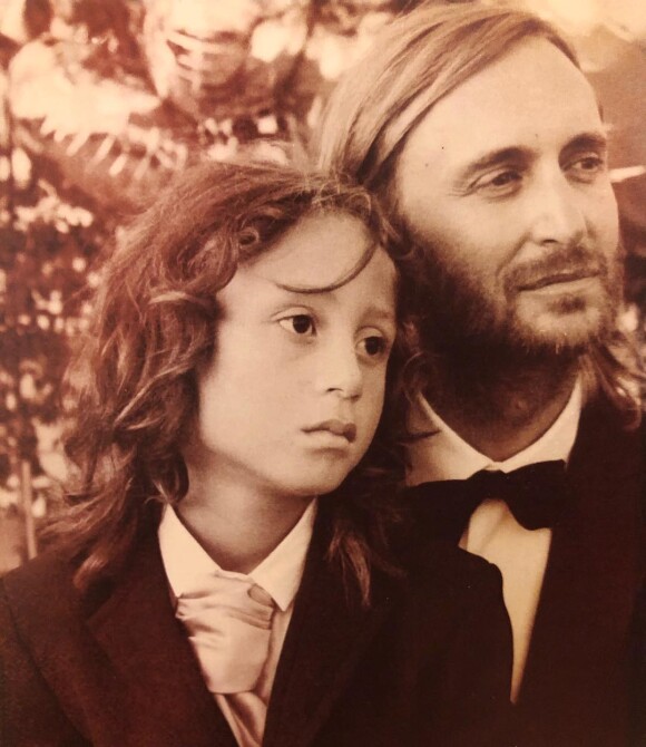 David Guetta et son fils Elvis sur Instagram. Souvenir partagé le 17 juin 2019.