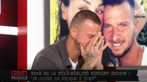 Vincent Shogun s'effondre en larmes en direct à la télé : sa future femme Cléa l'a empêché de sombrer