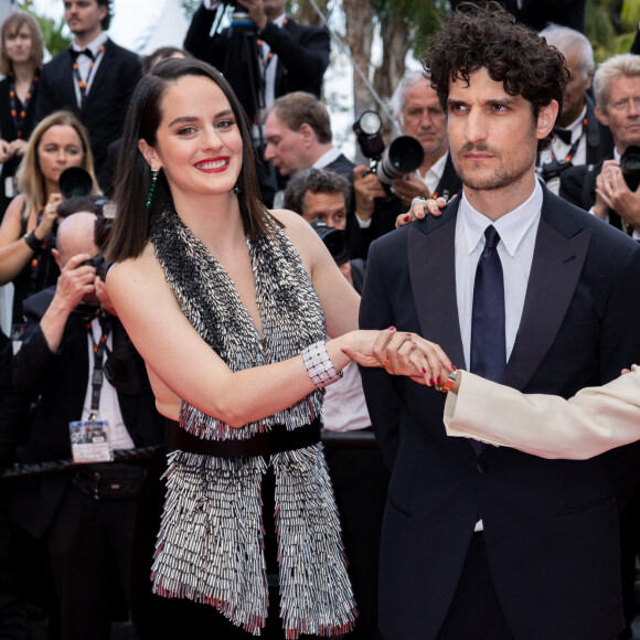 Noémie Merlant, Louis Garrel, Anouk Grinberg - Montée des marches du film " L'Innocent " lors du 75ème Festival International du Film de Cannes. © Olivier Borde / Bestimage 