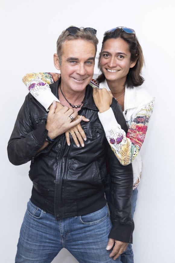 Exclusif - Rendez-vous avec Pierre Cosso et sa femme Rautea en marge de l'émission TPMP People, à Paris, France, le 13/05/2022. © Jack Tribeca/Bestimage 