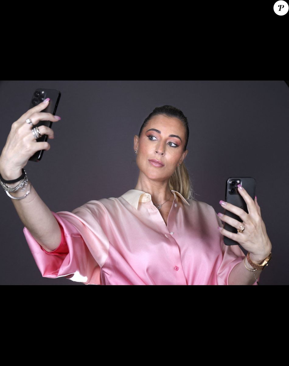 Exclusif - Magali Berdah lors de l'enregistrement de l'émission "L'Instant de Luxe" présentée par Jordan de Luxe à Paris le 13 mai 2022. © Cédric Perrin/bestimage