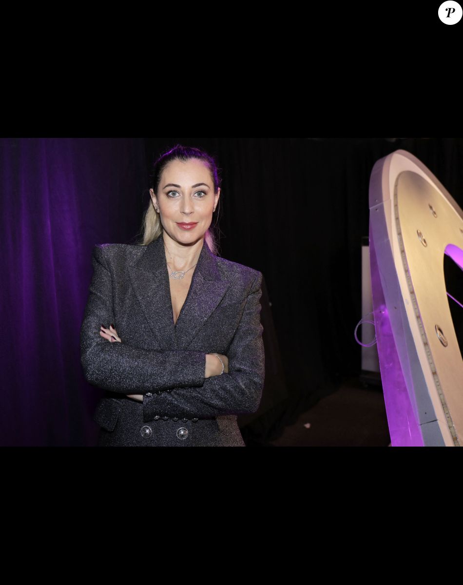 Portrait de Magali Berdah, lors de l'enregistrement de l'émission "L'Instant de Luxe". Le 8 novembre 2021 © Cédric Perrin / Bestimage