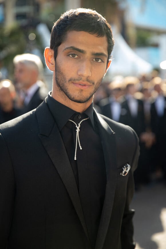 Exclusif - Ahmad Kontar à la montée des marches du film "Elvis" lors du 75ème Festival International du Film de Cannes, le 25 mai 2022.