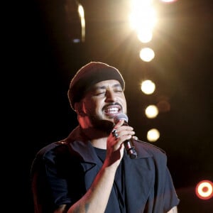 Slimane - Concert caritatif pour les enfants malades organisé par l'association "Enfant, star et match" dans la pinède à Juan les Pins le 11 juillet 2019. © Patrice Lapoirie/Nice-Matin/Bestimage