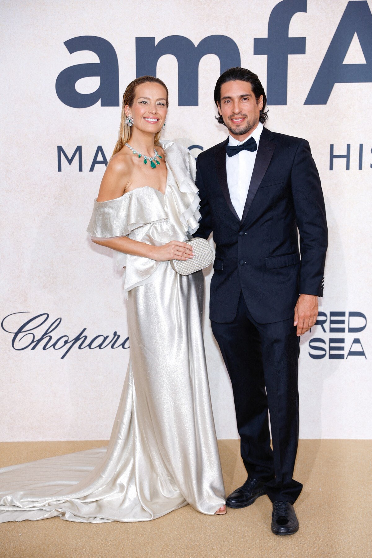 Photo : Petra Nemcova et son compagnon Benjamin Larretche - Photocall