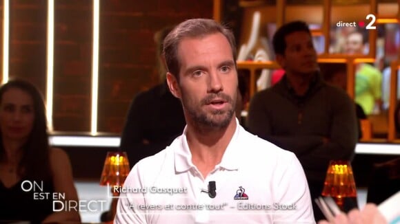Richard Gasquet dans l'émission OEED sur France 2.
