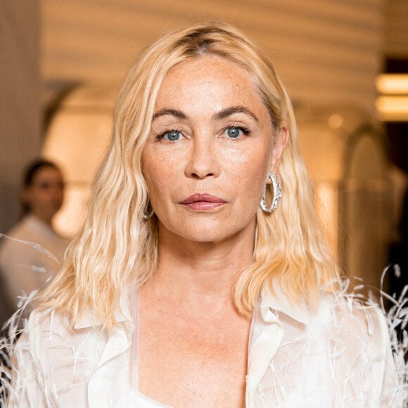 Exclusif - Emmanuelle Beart pose dans l'hôtel "Martinez" lors du 75e Festival International du Film de Cannes © Tiziano Da Silva/Bestimage 