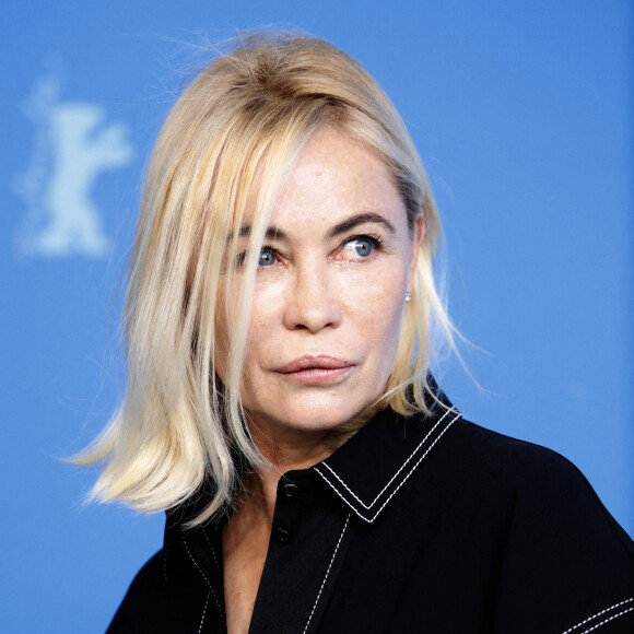 Emmanuelle Béart au photocall du film "Les passagers de la nuit" lors de la 72ème édition du festival international du film de Berlin (La Berlinale 2022), le 13 février 2022. © Future-Image via Zuma Press/Bestimage 