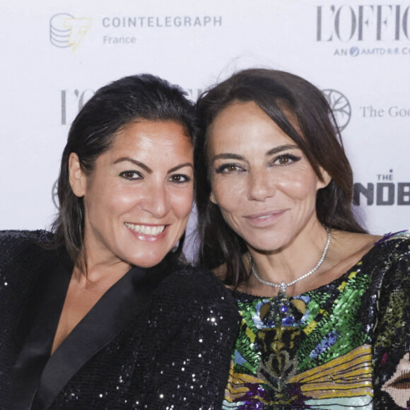 Exclusif - Leslie Benaroch, Sandra Sisley - Soirée "Let's Mint the Party" sur la plage de l'hôtel Martinez lors du 75e Festival de Cannes, le 26 mai 2022. © Jack Tribeca / Bestimage