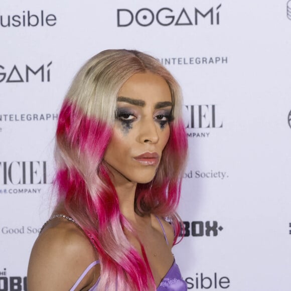 Exclusif - Bilal Hassani - Soirée "Let's Mint the Party" sur la plage de l'hôtel Martinez lors du 75e Festival de Cannes, le 26 mai 2022. © Jack Tribeca / Bestimage