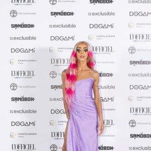 Bilal Hassani - Soirée "Let's Mint the Party" sur la plage de l'hôtel Martinez lors du 75e Festival de Cannes, le 26 mai 2022. © Bestimage