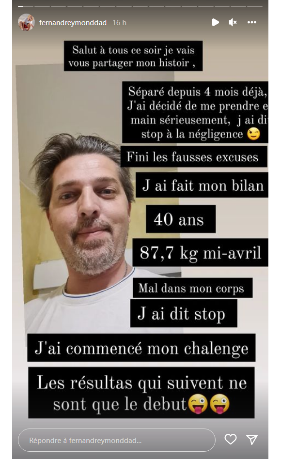 Fernand Reymond, papa star de "Familles nombreuses, la vie en XXL" sur TF1, partage son changement physique après sa rupture avec Cindy.