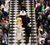 Le prince Charles, prince de Galles, Camilla Parker Bowles, duchesse de Cornouailles, le prince William, duc de Cambridge, Catherine Kate Middleton, duchesse de Cambridge - Les membres de la famille royale et les invités lors de la messe célébrée à la cathédrale Saint-Paul de Londres, dans le cadre du jubilé de platine (70 ans de règne) de la reine Elisabeth II d'Angleterre. Londres, le 3 juin 2022. 